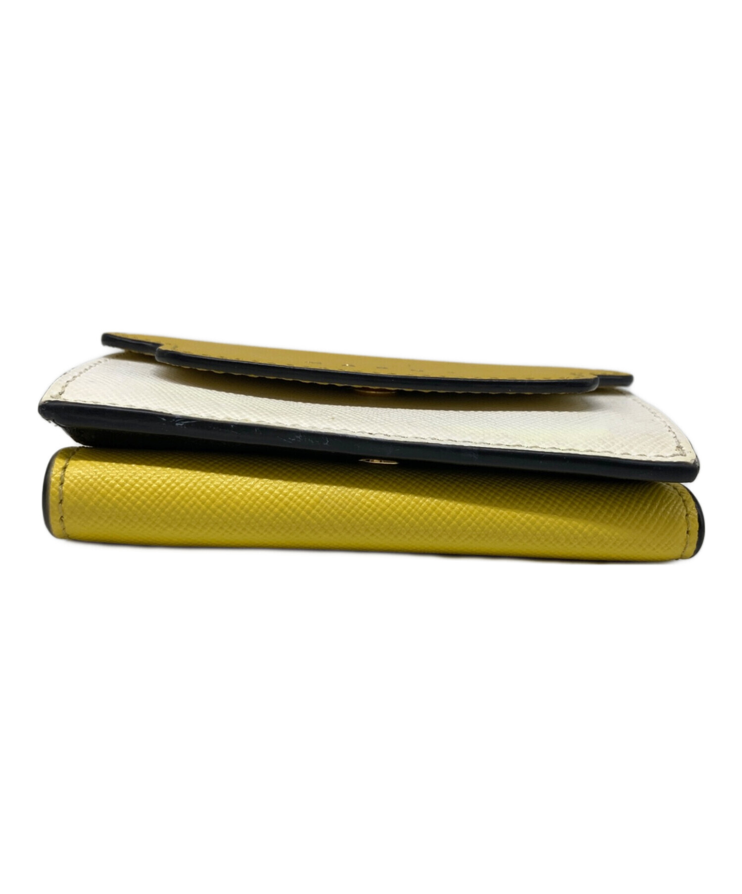 【特価・未使用品！】MARNI レザーウォレット MARNI（マルニ） 二つ折り財布 PFMOQ14U07 LV520 メンズ サフィアーノ