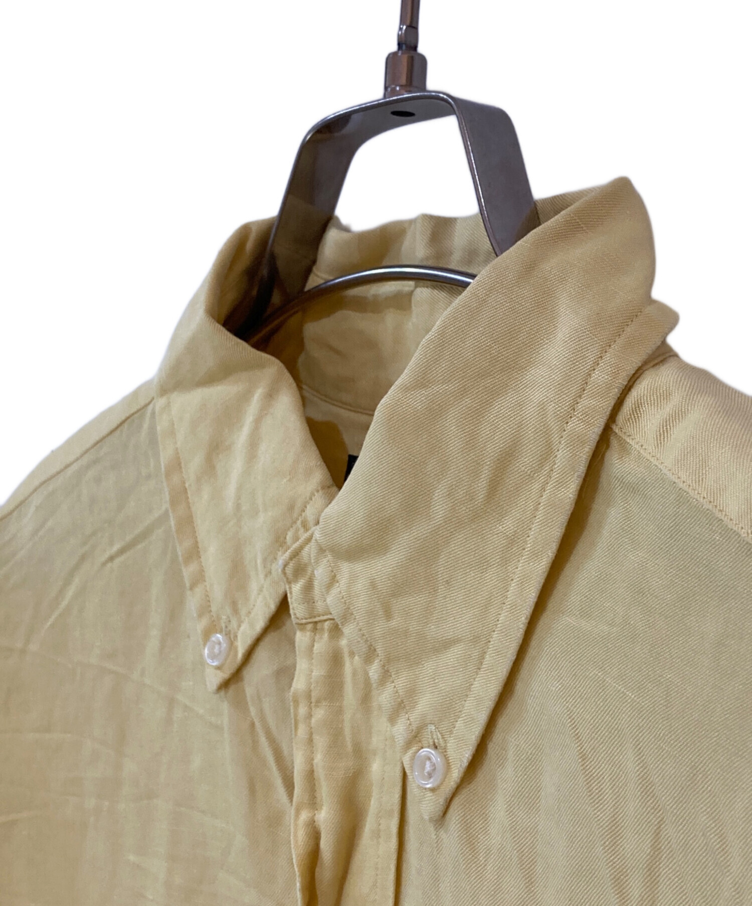 か*さ様 90s　ラルフローレン　BLAKE　シルクリネン　BDシャツ　バーガン 中古・古着通販】RALPH LAUREN (ラルフローレン) BLAKE シルクリネン
