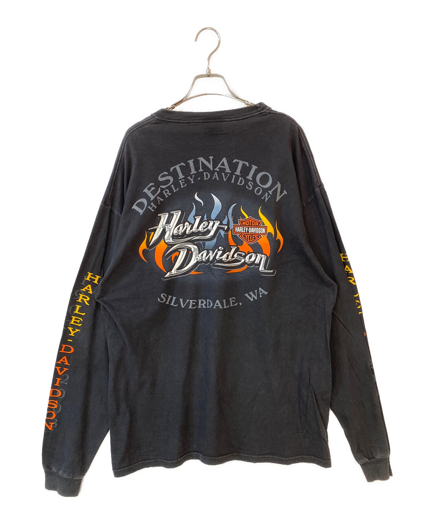 中古・古着通販】HARLEY-DAVIDSON (ハーレーダビッドソン) 両面 