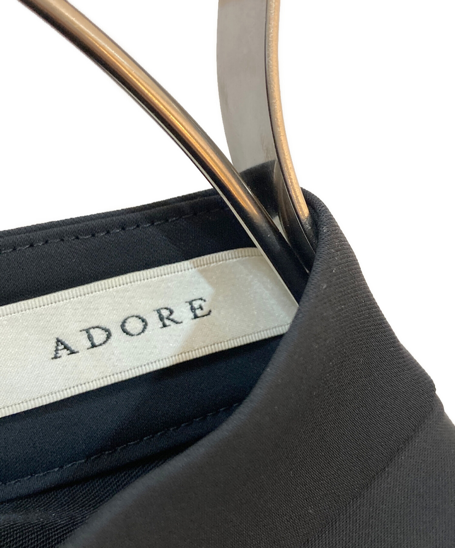 中古・古着通販】ADORE (アドーア) クリアストライプワンピース