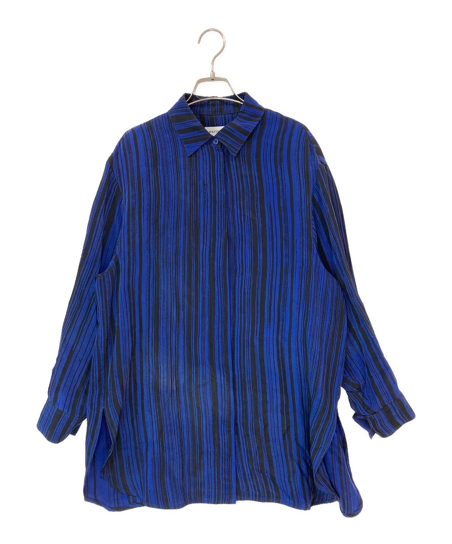 中古・古着通販】marimekko (マリメッコ) Siluetti / cupro blouse 