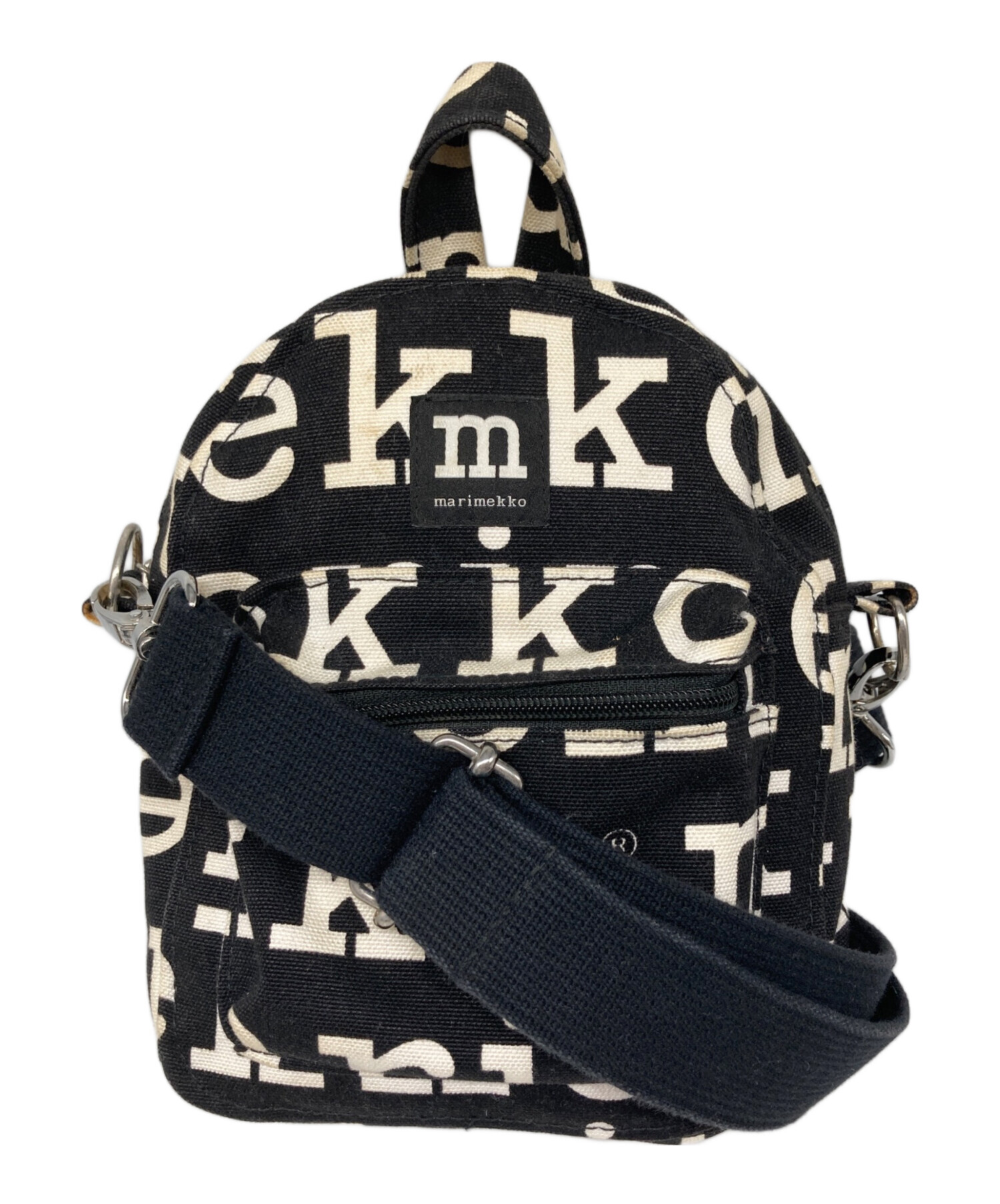 マリメッコ marimekko ショルダーバッグ  Kaste 中古・古着通販】marimekko (マリメッコ) KASTE LOGO ショルダーバッグ