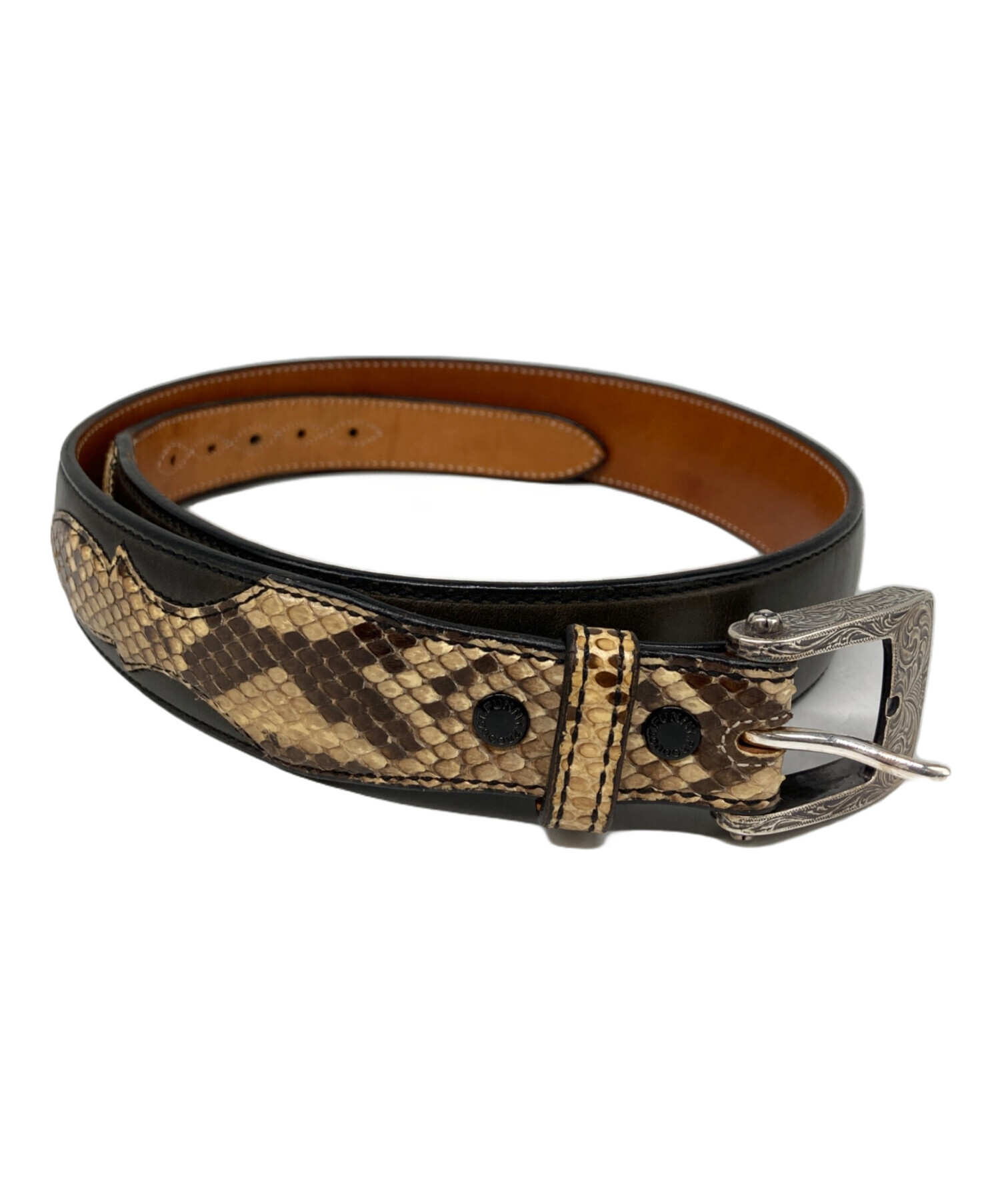 中古・古着通販】FUNNY (ファニー) Straight Diamond Python Latigo