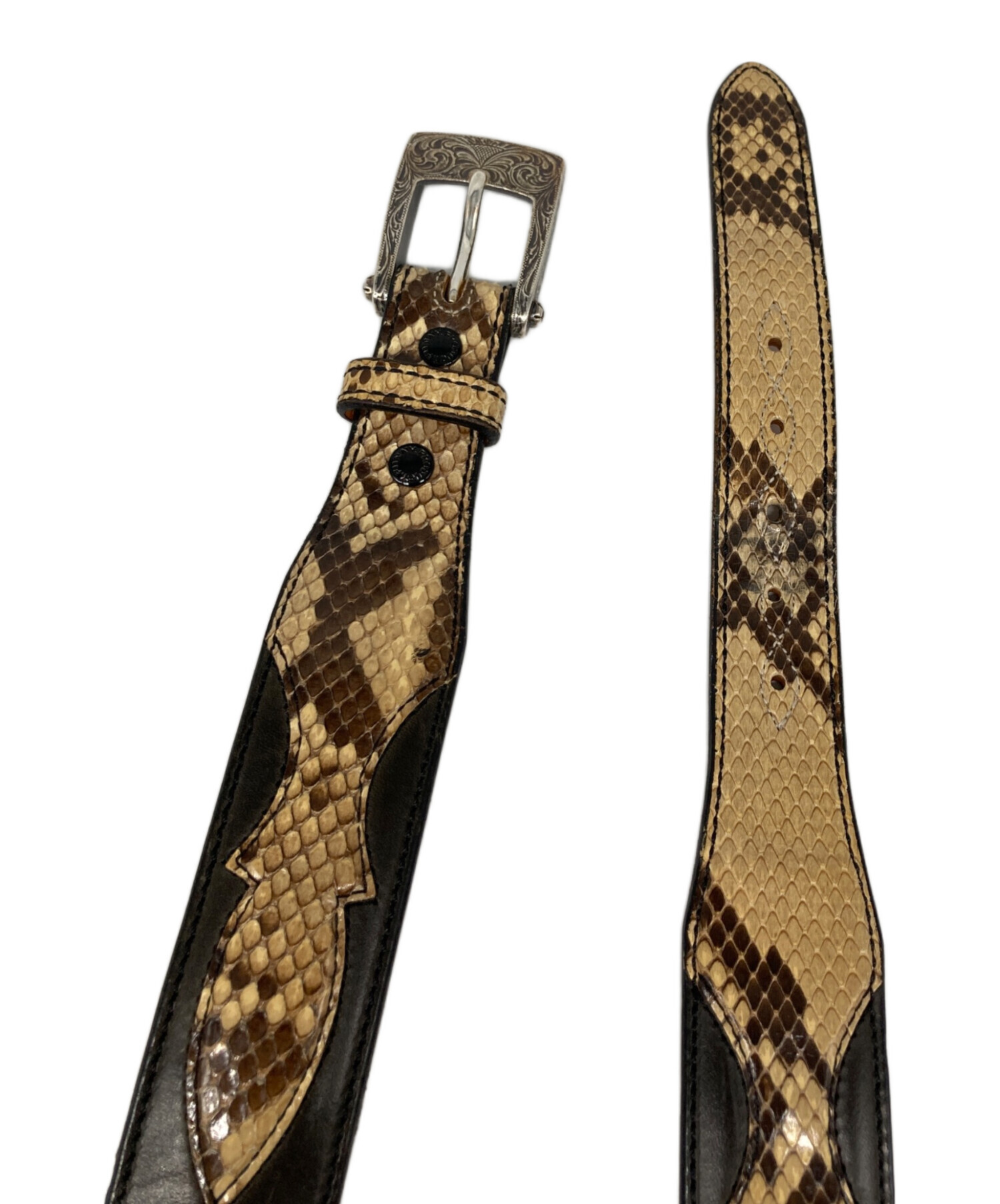 中古・古着通販】FUNNY (ファニー) Straight Diamond Python Latigo
