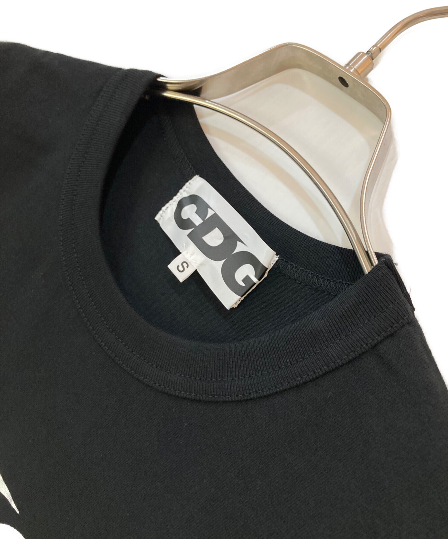 中古・古着通販】CDG (シーディージー) ホログラムロゴプリントT