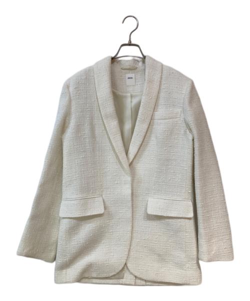 deresデレス　ジャケット 中古・古着通販】deres (デレス) ショールカラーツイードジャケット