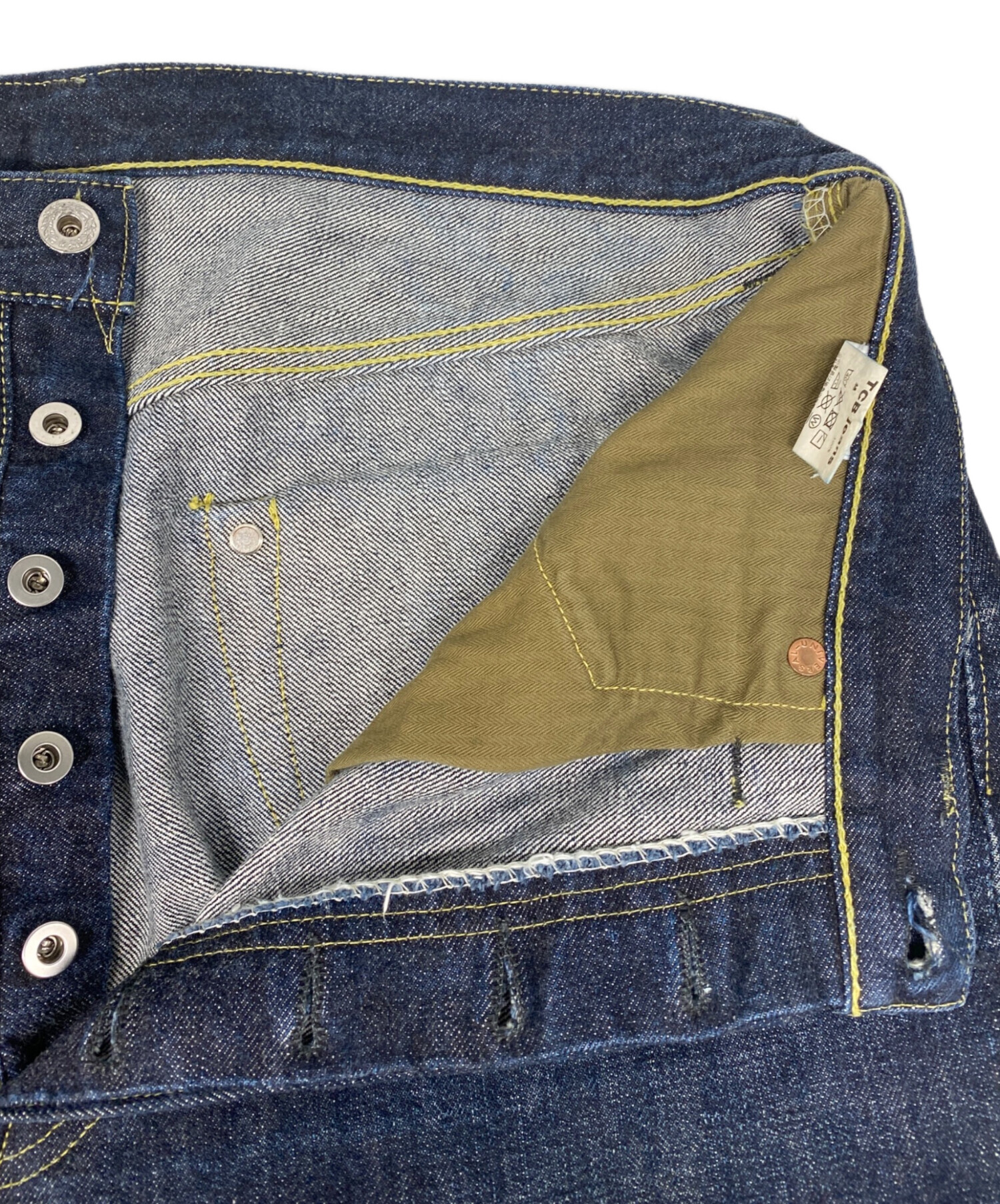 初回限定】 赤タブTCB jeans 旧60s jeans W34 デニム 美色 希少 66