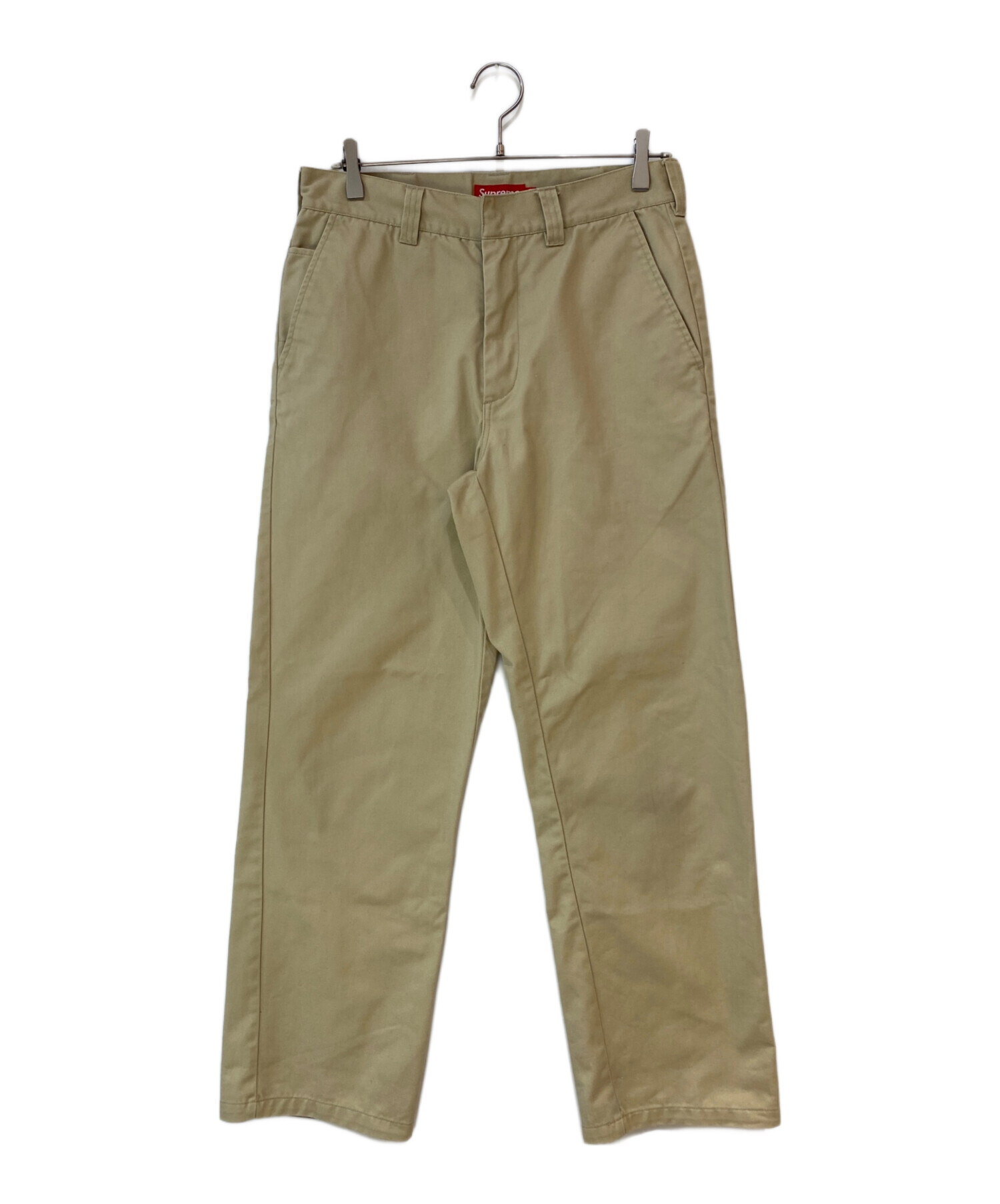 中古・古着通販】SUPREME (シュプリーム) Work Pant ベージュ サイズ