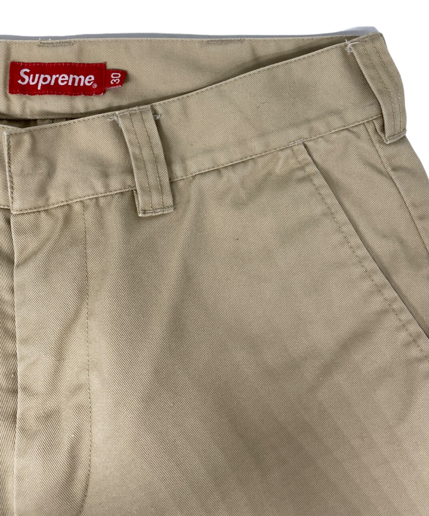 中古・古着通販】SUPREME (シュプリーム) Work Pant ベージュ サイズ