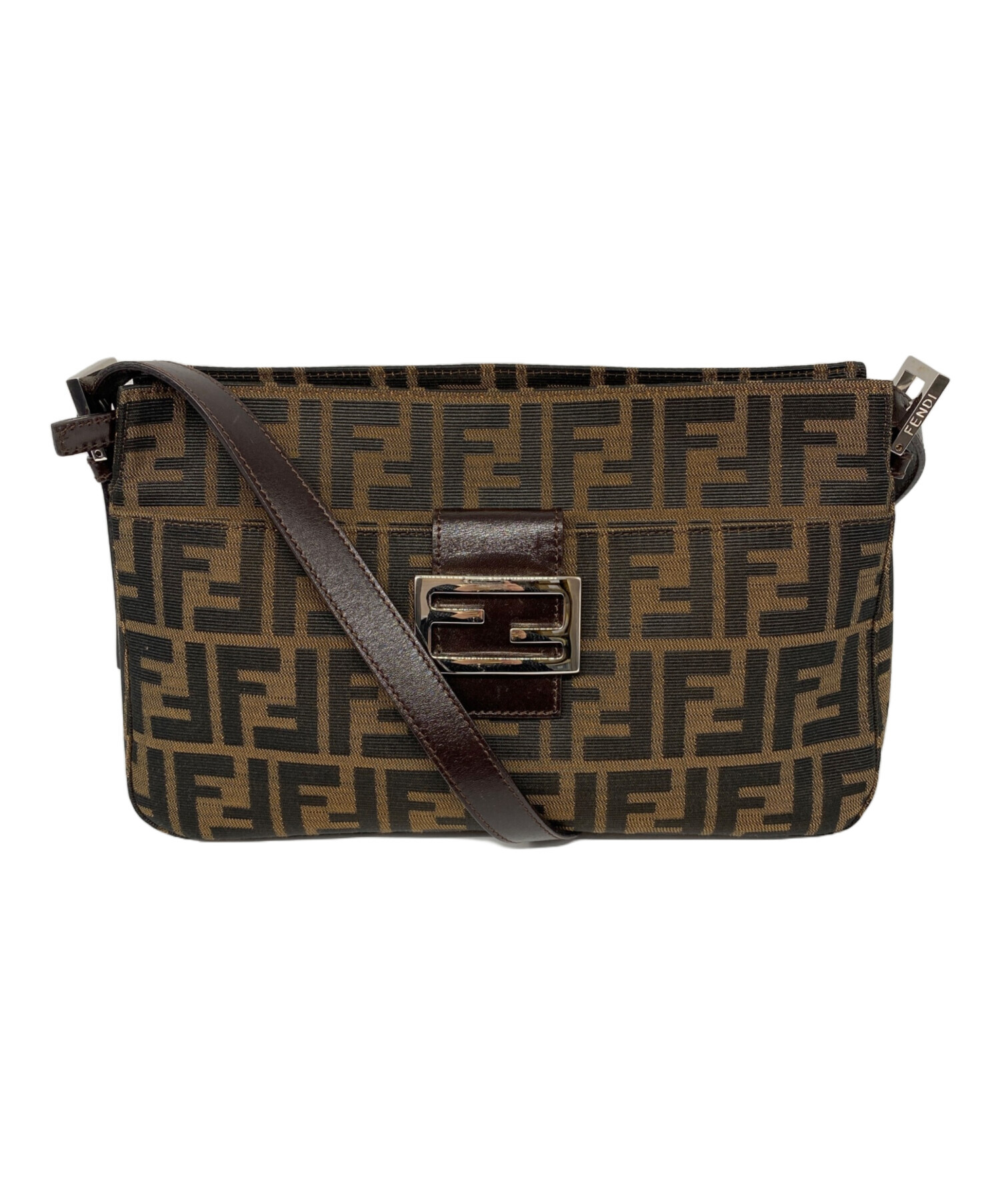 中古・古着通販】FENDI (フェンディ) ズッカ柄 セミショルダーバッグ