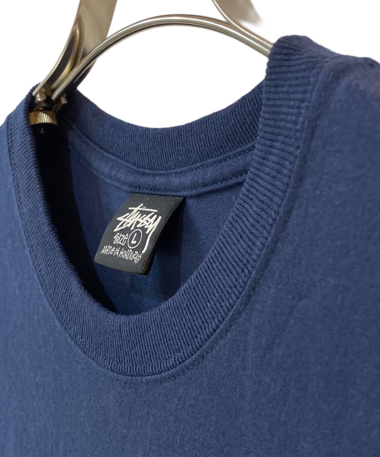 中古・古着通販】stussy (ステューシー) Box Crown Tee ネイビー 
