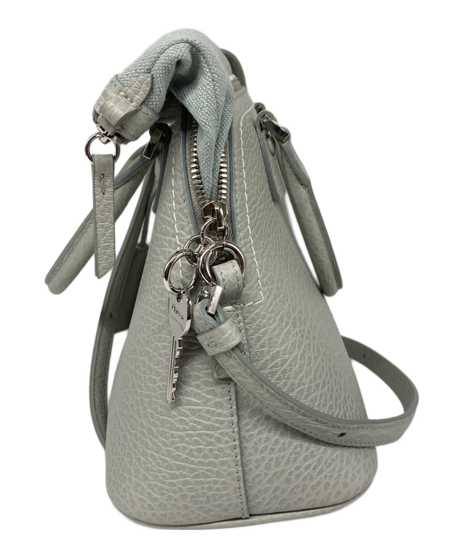 Maison Margiela メゾン マルジェラ レザー 5AC 2way スモール ショルダーバッグ【中古】 Maison Margiela（メゾンマルジェラ） 5AC ソフトレザー2WAYショルダー