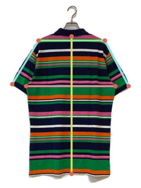 未使用品＊ラルフローレン　マルチカラーボーダー　半袖ニット　M 中古・古着通販】POLO RALPH LAUREN (ポロ・ラルフローレン) マルチ