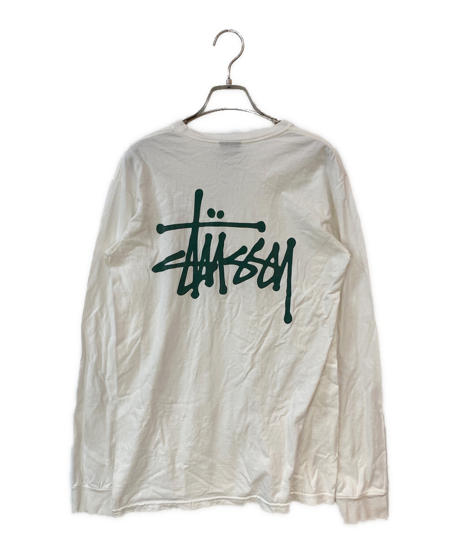 中古・古着通販】stussy (ステューシー) ロゴプリントカットソー 