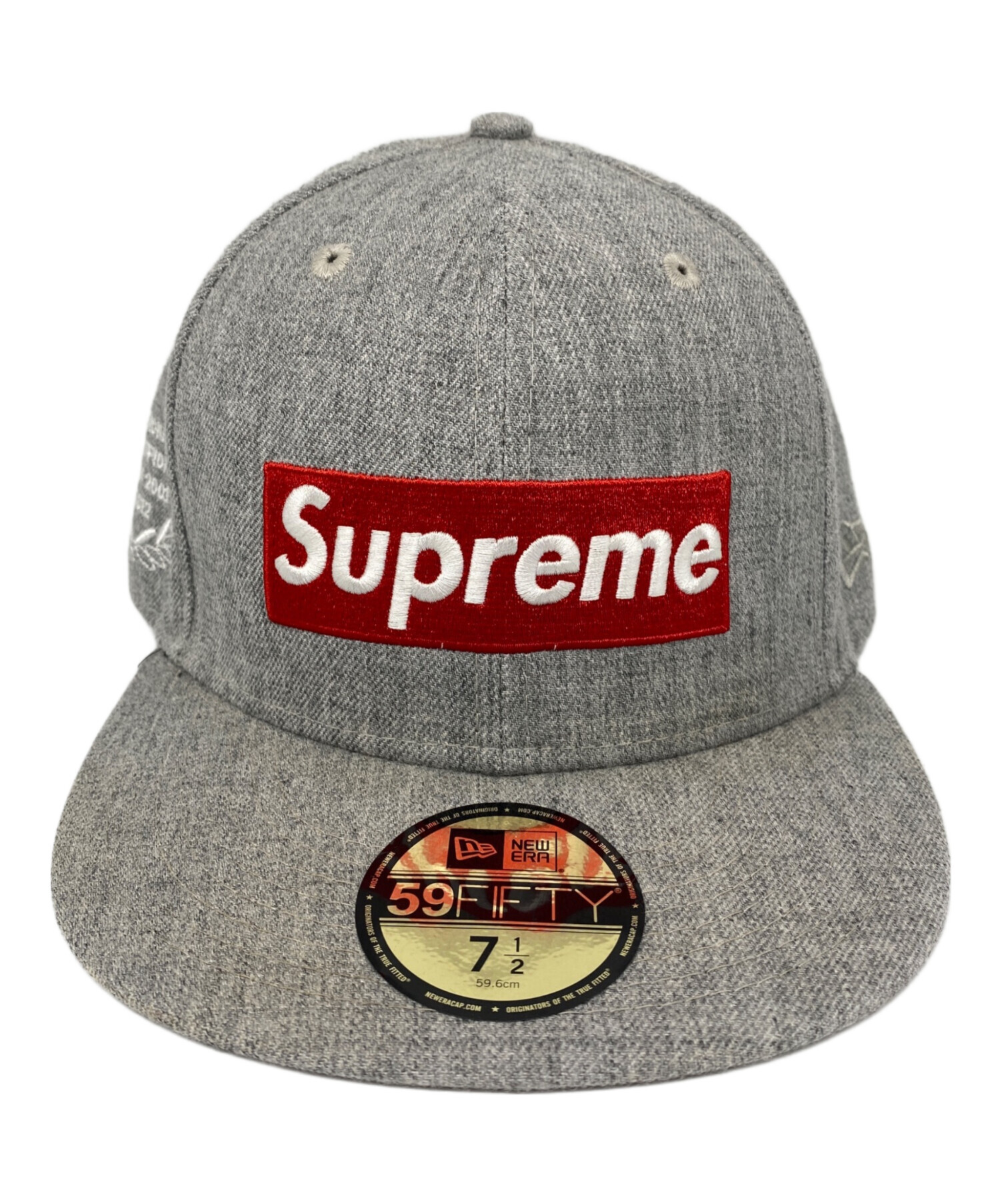 【美品 希少】Supreme National Champions ニューエラ 中古・古着通販】SUPREME (シュプリーム) New Era (ニューエラ) 12SS