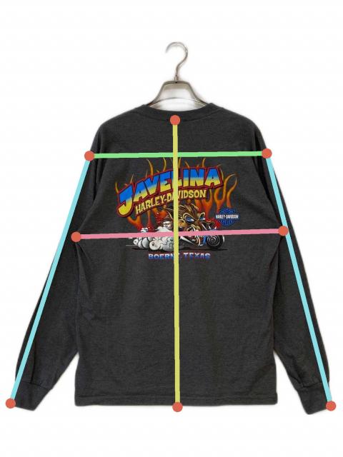 中古・古着通販】HARLEY-DAVIDSON (ハーレーダビッドソン) プリント