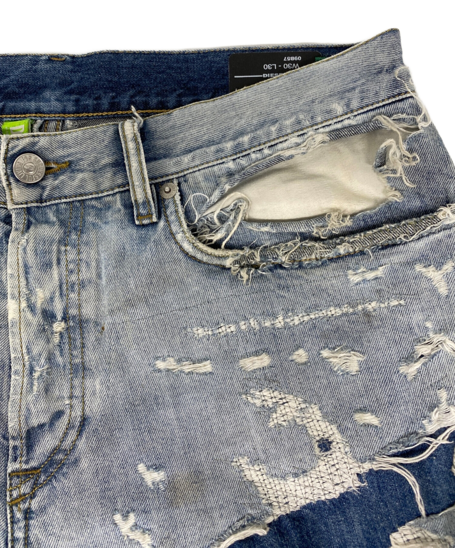 中古・古着通販】DIESEL (ディーゼル) D-FINING ダメージ加工デニム