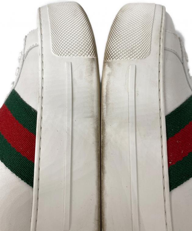 中古・古着通販】GUCCI (グッチ) ACE シェリーライン ローカット