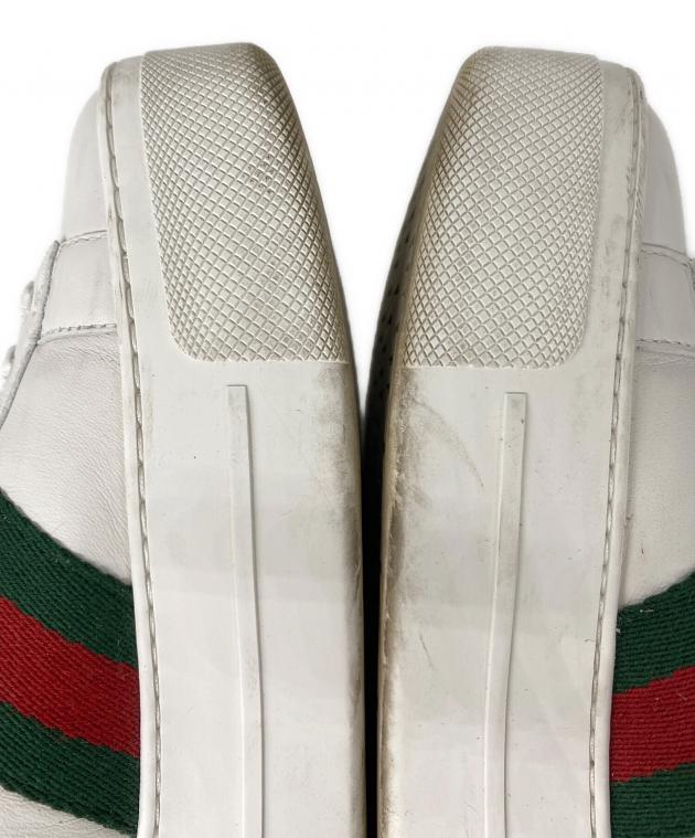 中古・古着通販】GUCCI (グッチ) ACE シェリーライン ローカット