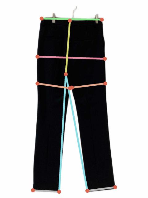 中古・古着通販】Col Pierrot (コルピエロ) Strech Slit Pants