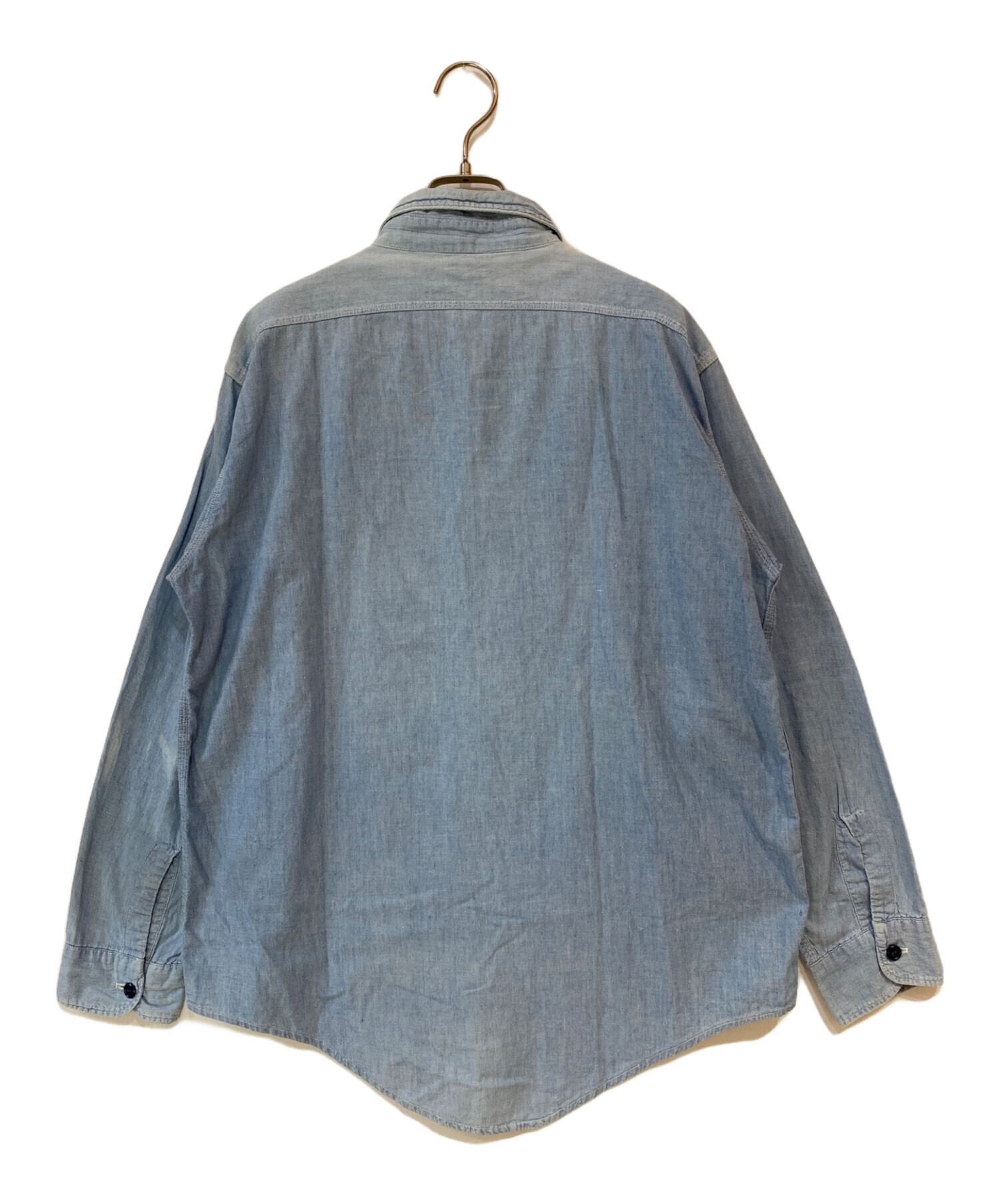 中古・古着通販】Sears (シアーズ) 50-60s シャンブレーシャツ ブルー