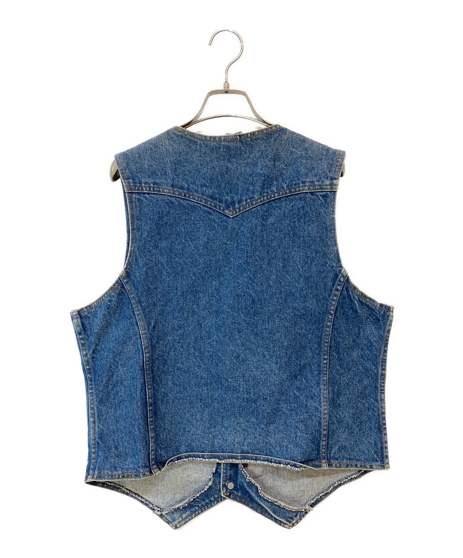 リーバイス　Levi's 　デニムベスト　古着 中古・古着通販】LEVI'S (リーバイス) 80's デニムベスト ブルー