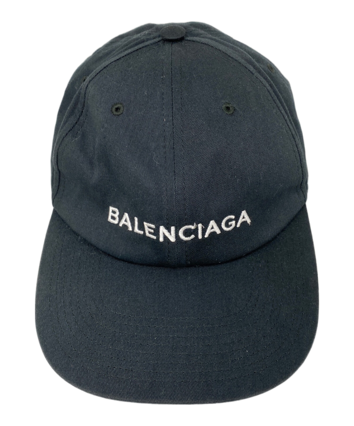 中古・古着通販】BALENCIAGA (バレンシアガ) ロゴ刺繍ベースボール