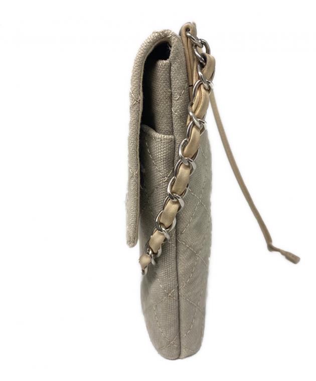 中古・古着通販】READYMADE (レディメイド) CHAIN SACOCHE ベージュ 中古・古着通販】READYMADE (レディメイド) CHAIN SACOCHE ベージュ