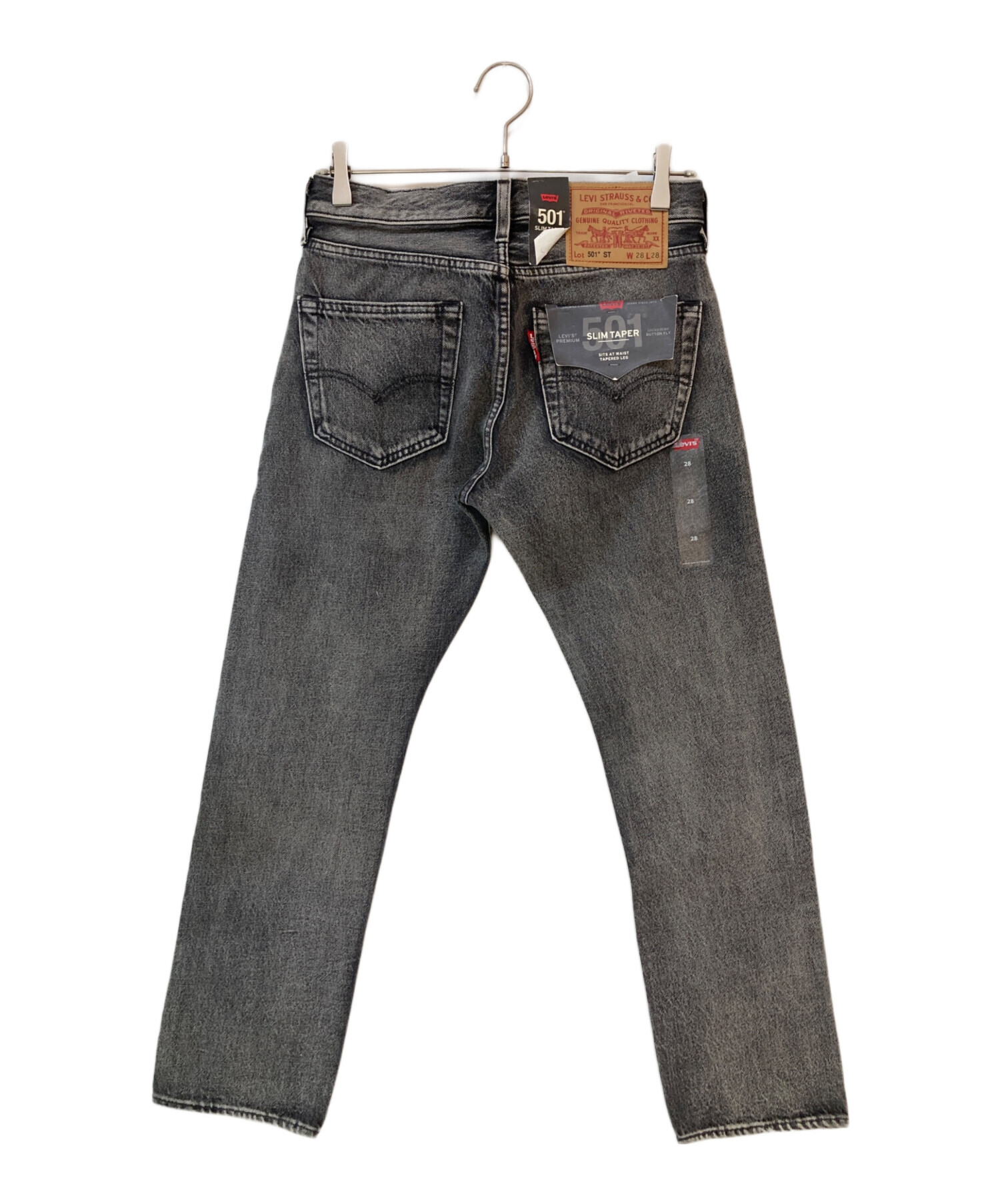中古・古着通販】LEVI'S (リーバイス) 501 ST デニムパンツ ブラック