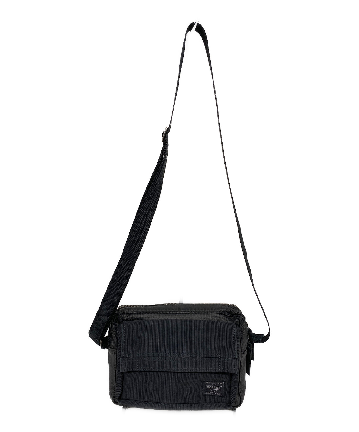 【中古】PORTER | ポーター ×PAULSMITH ショルダーバッグ【加古川店】 中古・古着通販】PORTER (ポーター) PRISM SHOULDER BAG ブラック