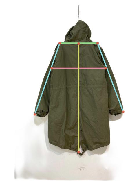 中古・古着通販】HOUSTON (ヒューストン) M-51 PARKA ライナー付モッズ
