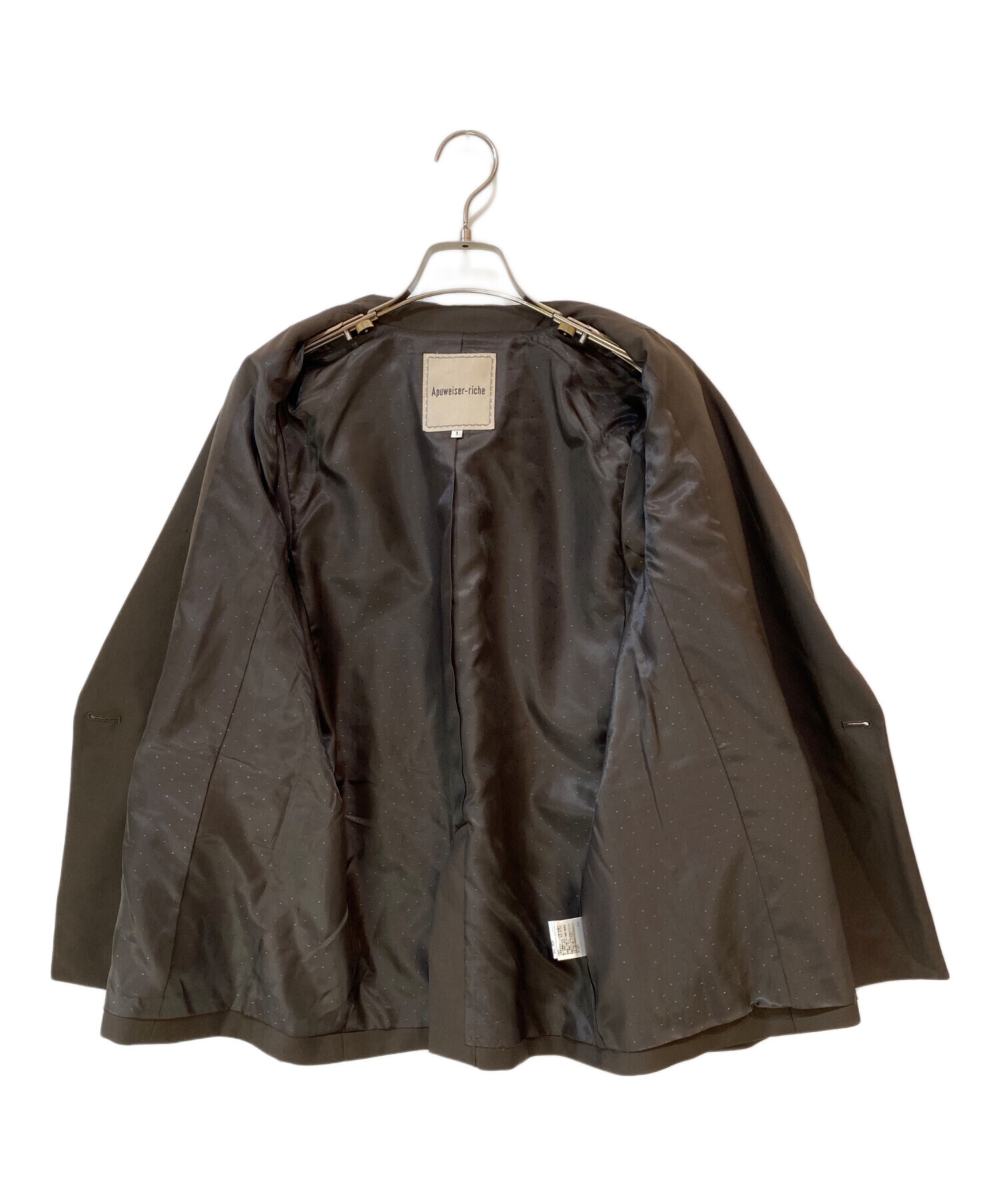中古・古着通販】Apuweiser-riche (アプワイザーリッシェ) ピン付き