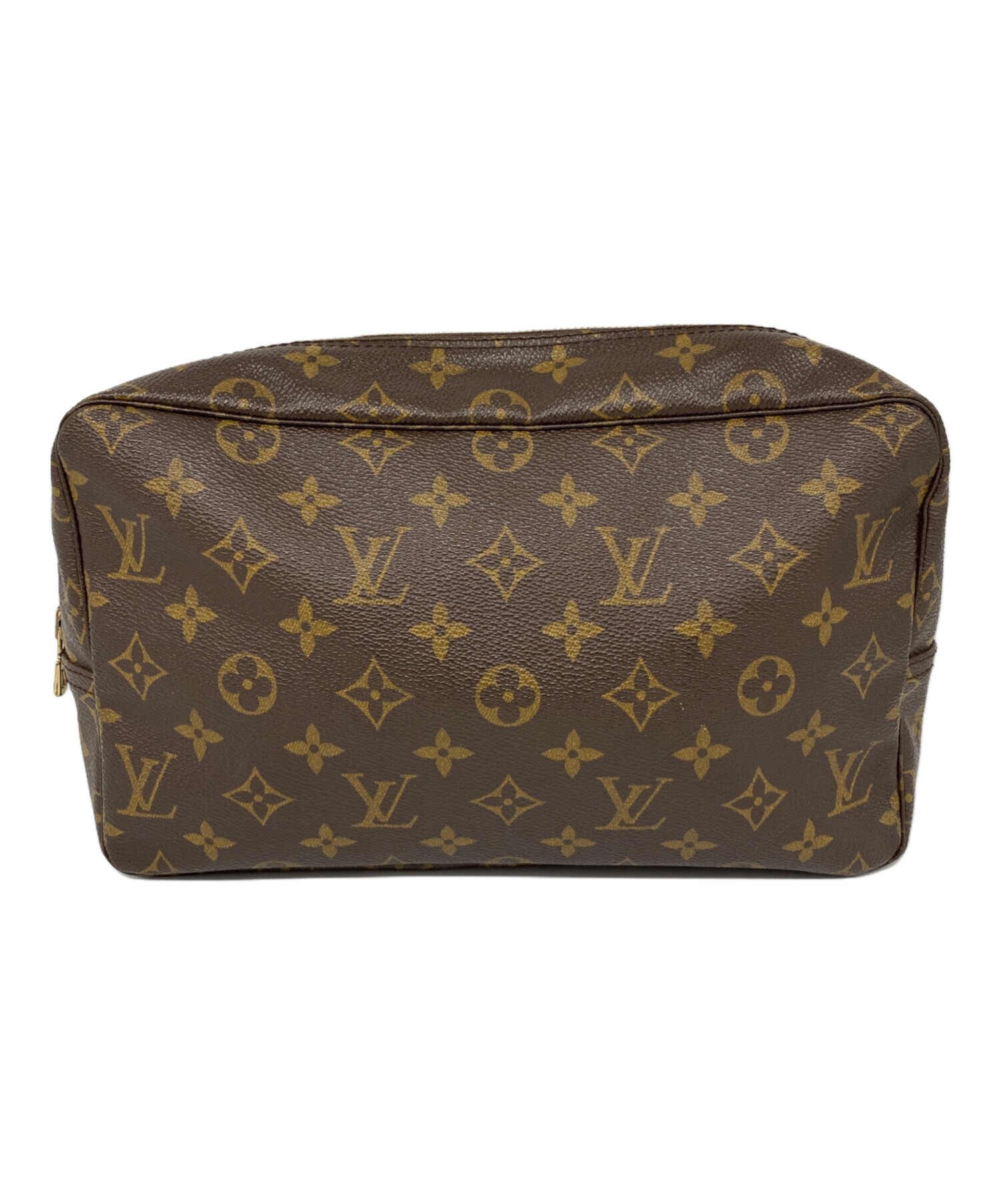 ルイヴィトン LOUIS VUITTON セカンドバッグ モノグラム トゥルーストワレット28 M47522 ブラウン 中古・古着通販】LOUIS VUITTON (ルイ ヴィトン) トゥルーストワレット