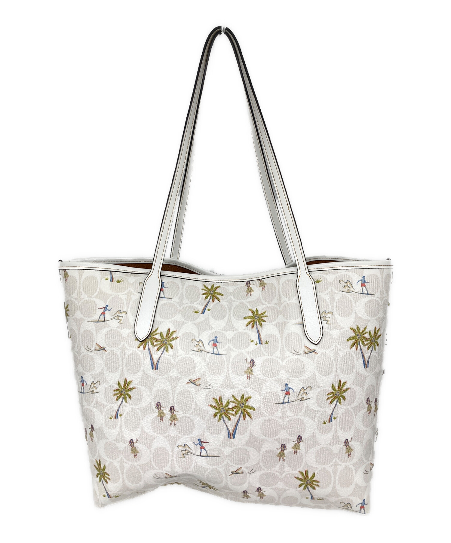 中古・古着通販】COACH (コーチ) シティトート フラ プリント トート