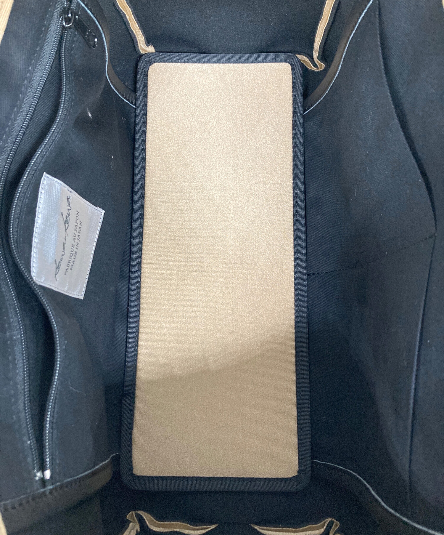 中古・古着通販】kawa-kawa (カワカワ) WET トートバッグS ベージュ
