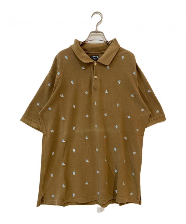 中古・古着通販】stussy (ステューシー) 00's ランダムロゴポロシャツ