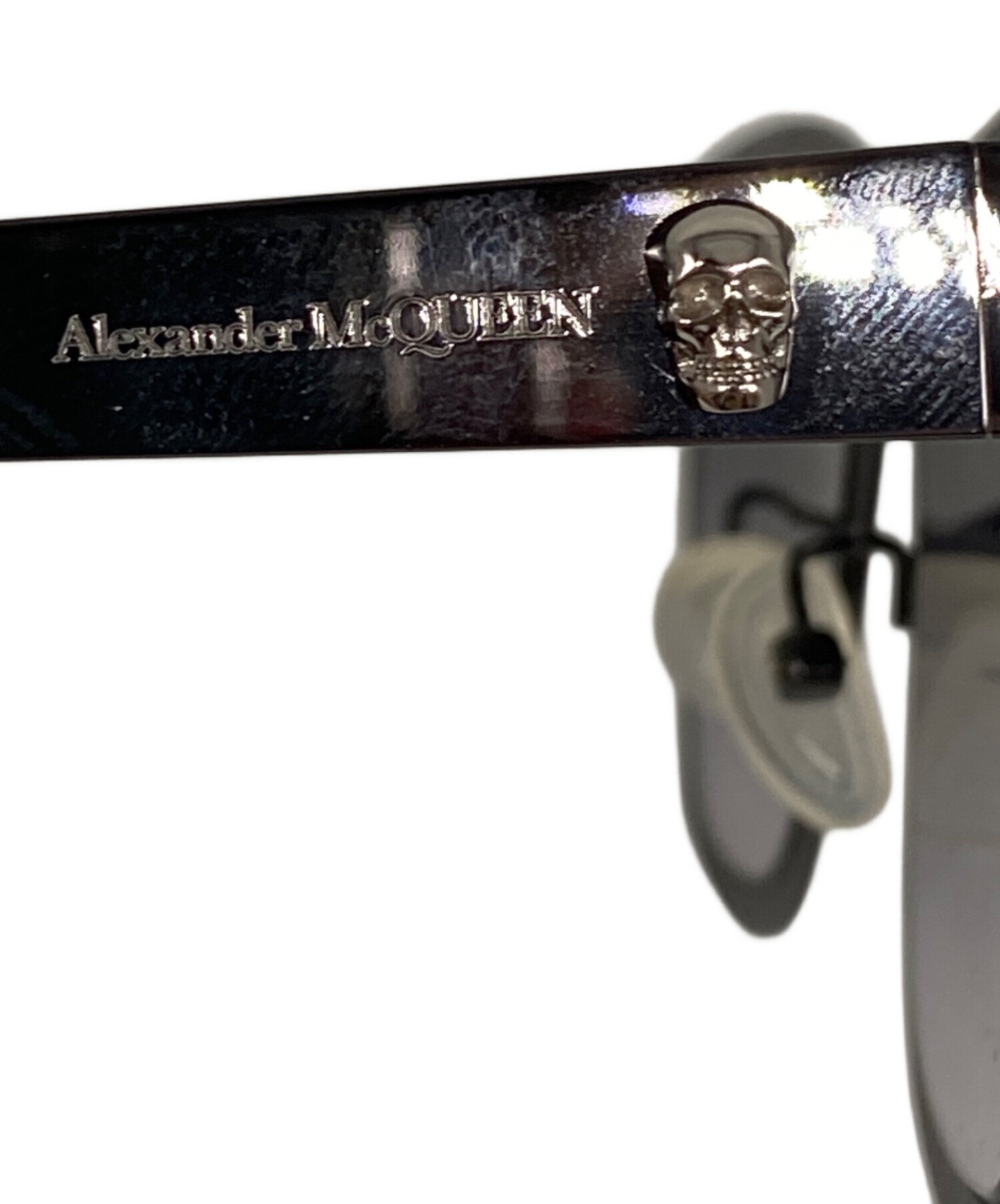 ALEXANDER MCQUEEN サングラス  シルバー 【古着】【中古】【送料無料】 中古・古着通販】ALEXANDER McQUEEN (アレキサンダーマックイーン