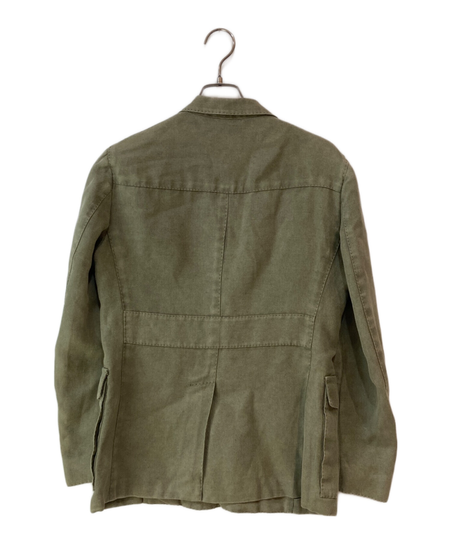中古・古着通販】LARDINI (ラルディーニ) サファリジャケット オリーブ
