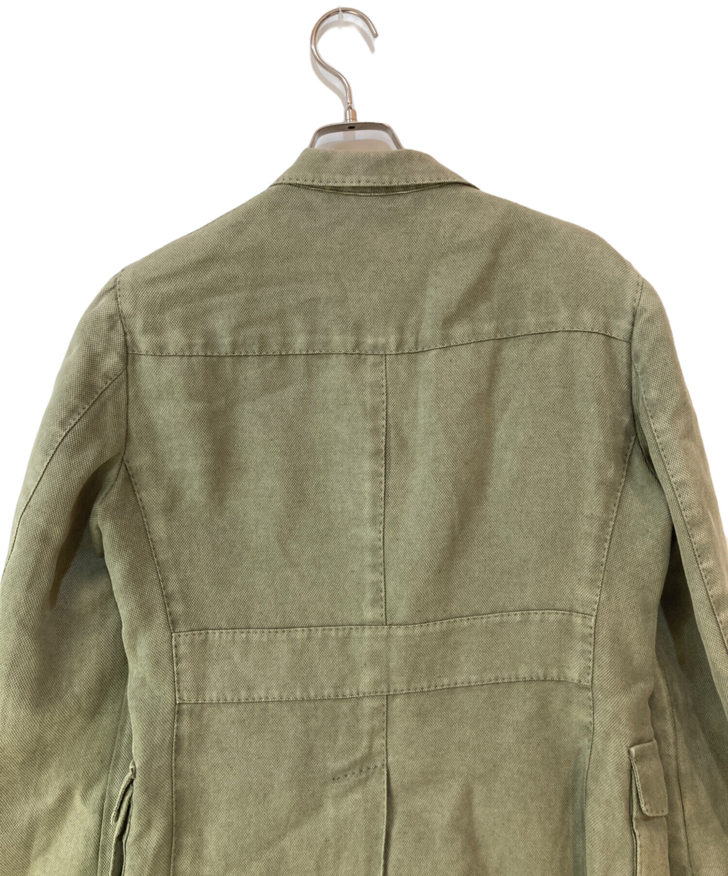 中古・古着通販】LARDINI (ラルディーニ) サファリジャケット オリーブ