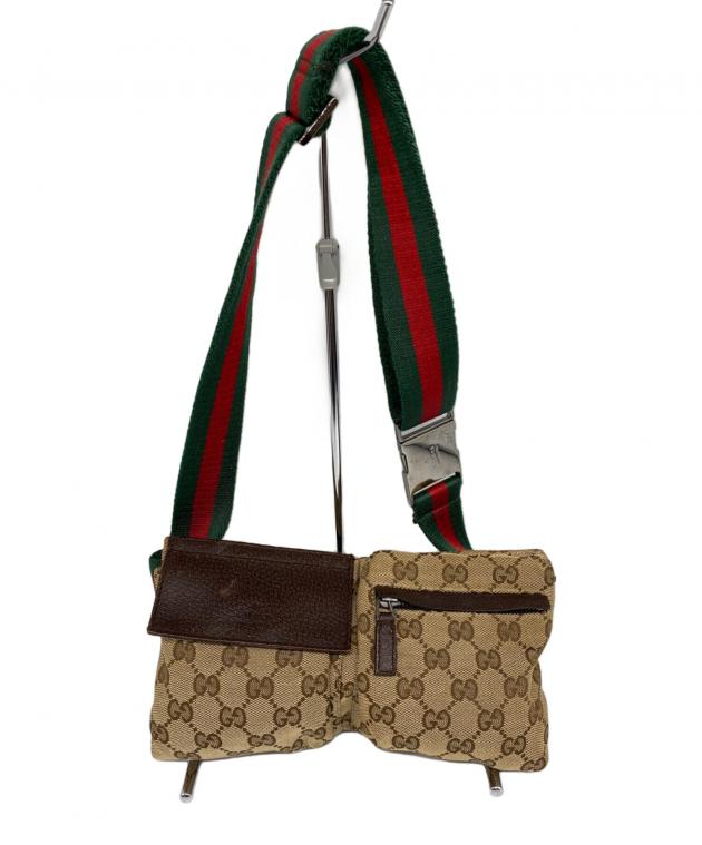 中古・古着通販】GUCCI (グッチ) GGキャンバス シェリーライン