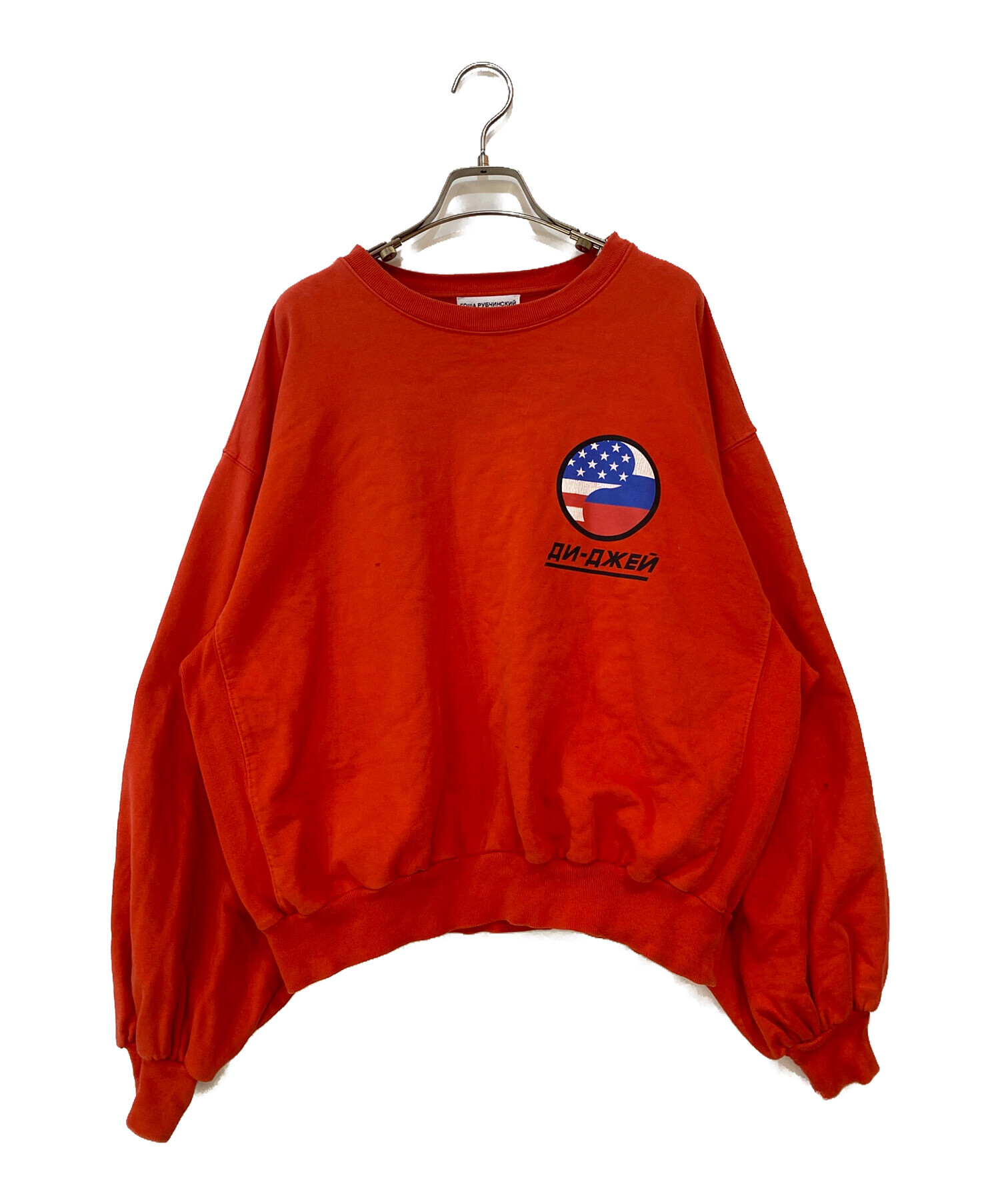 【レア】gosha rubchinskiy ×  スウェット 中古・古着通販】Gosha Rubchinskiy (ゴーシャラブチンスキー) クルー