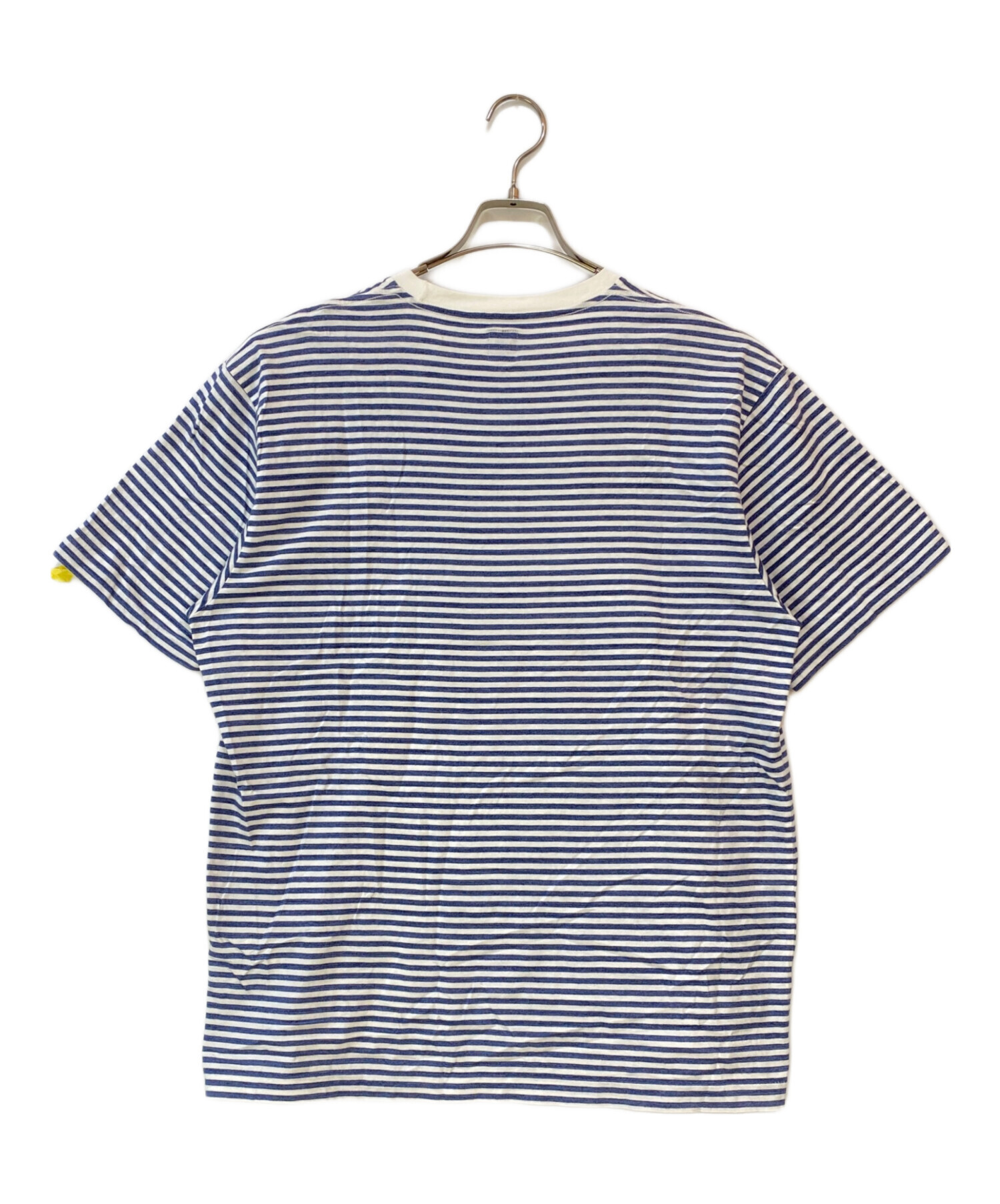 中古・古着通販】HUMAN MADE (ヒューマンメイド) 刺繍ロゴボーダーT