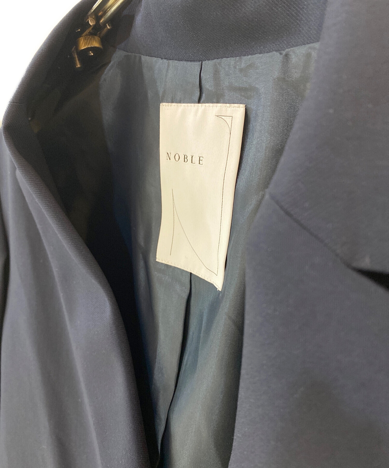 NOBLE カルゼストレッチテーラードジャケット 中古・古着通販】Noble