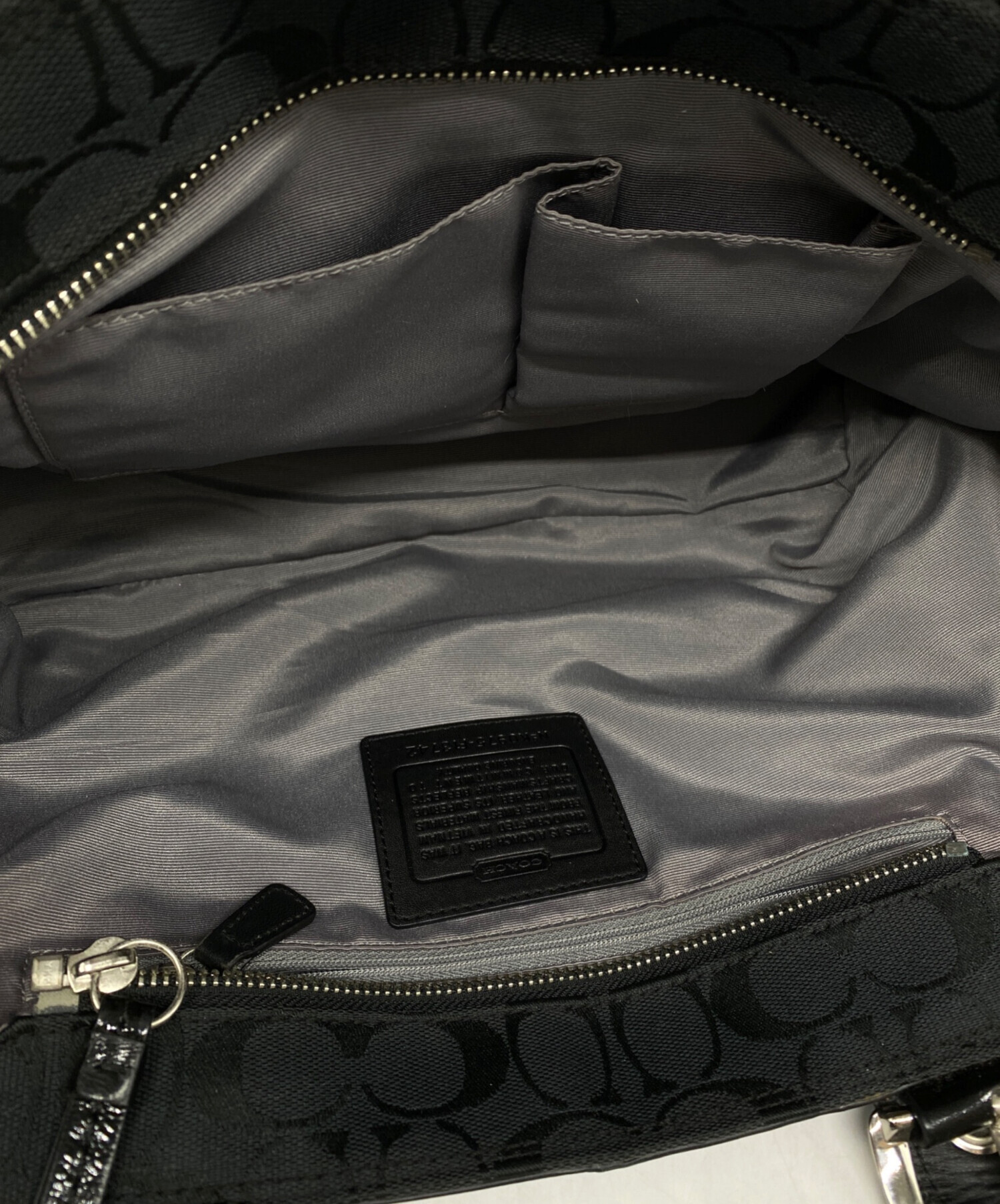 中古・古着通販】COACH (コーチ) ソーホー シグネチャー トートバッグ