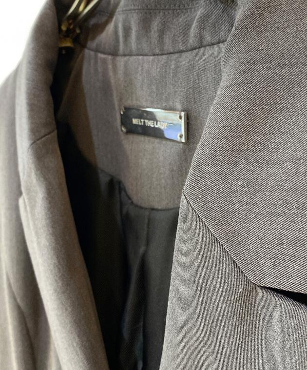 中古・古着通販】melt the lady (メルトザレディ) thick belt jacket