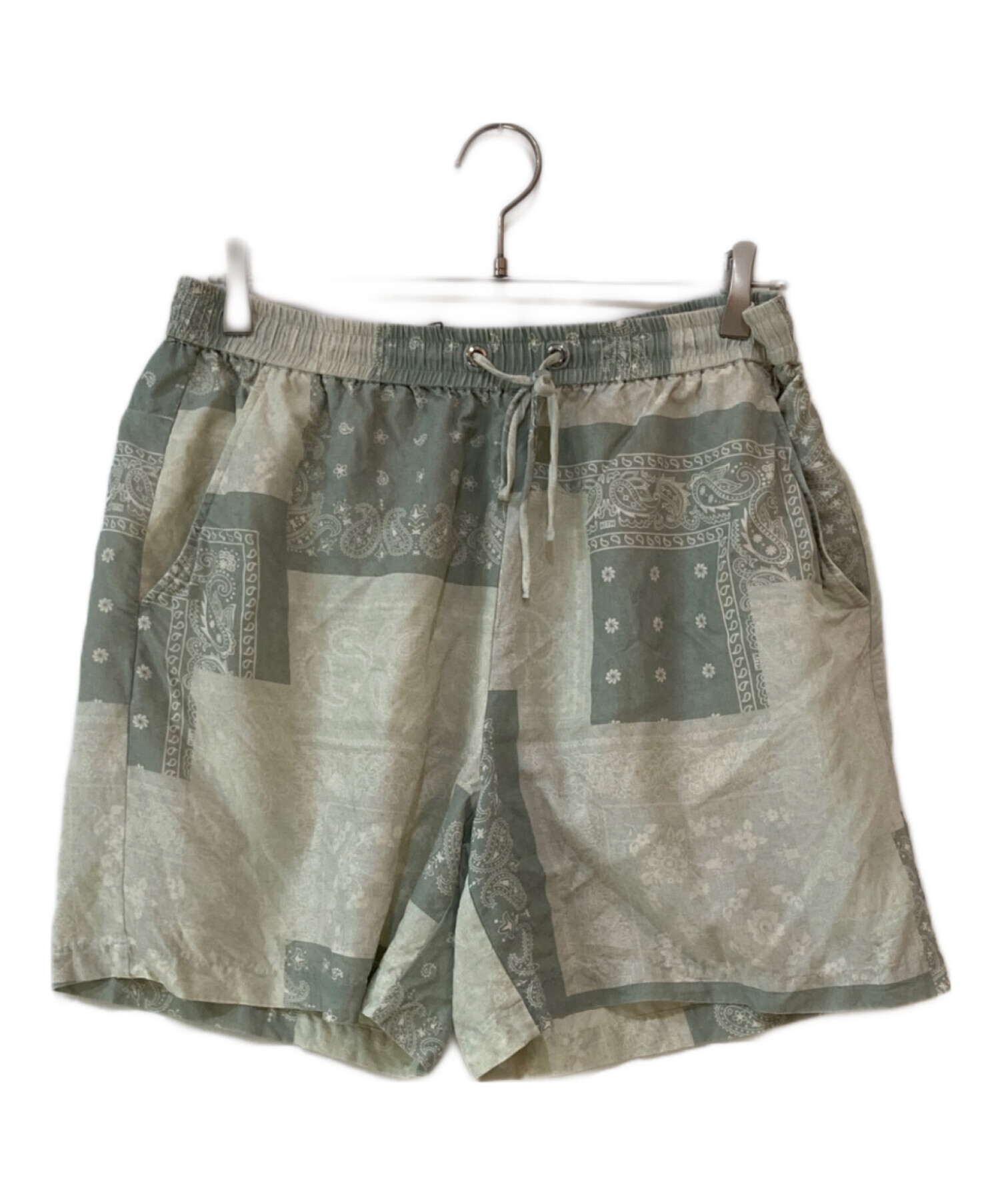 中古・古着通販】KITH (キス) Silk Lyocell Bandana Cedar Short