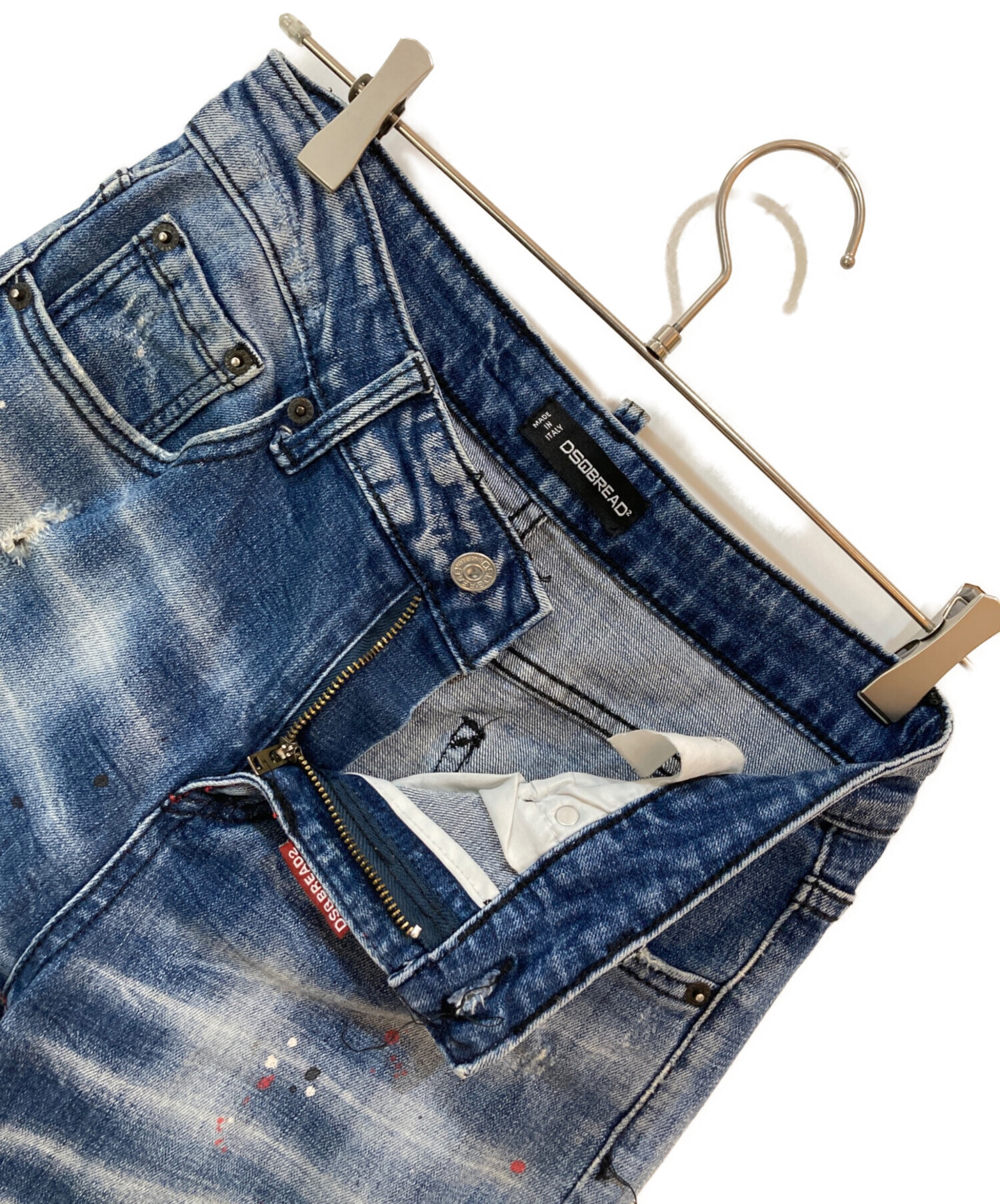 中古・古着通販】DSQUARED2 (ディースクエアード) ダメージ加工デニム