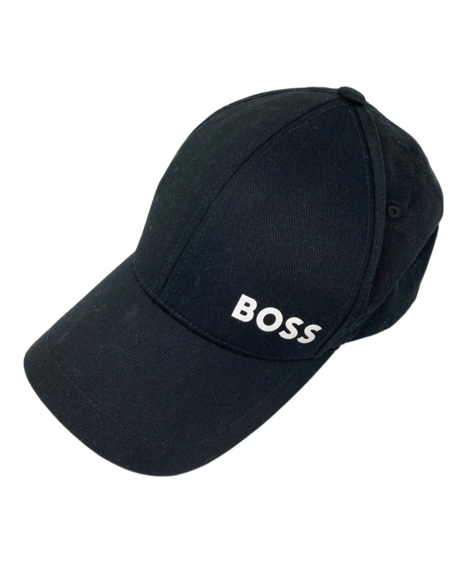 ヒューゴボス【新品タグ付き・未使用】 中古・古着通販】HUGO BOSS (ヒューゴ ボス) ロゴキャップ ブラック