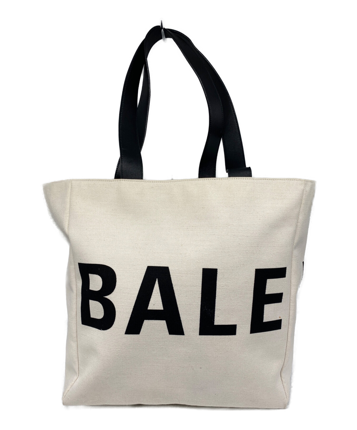 BALENCIAGA バレンシアガ キャンバス トートバッグ ロゴ 使用感あり 中古・古着通販】BALENCIAGA (バレンシアガ) キャンバス ロゴ トート