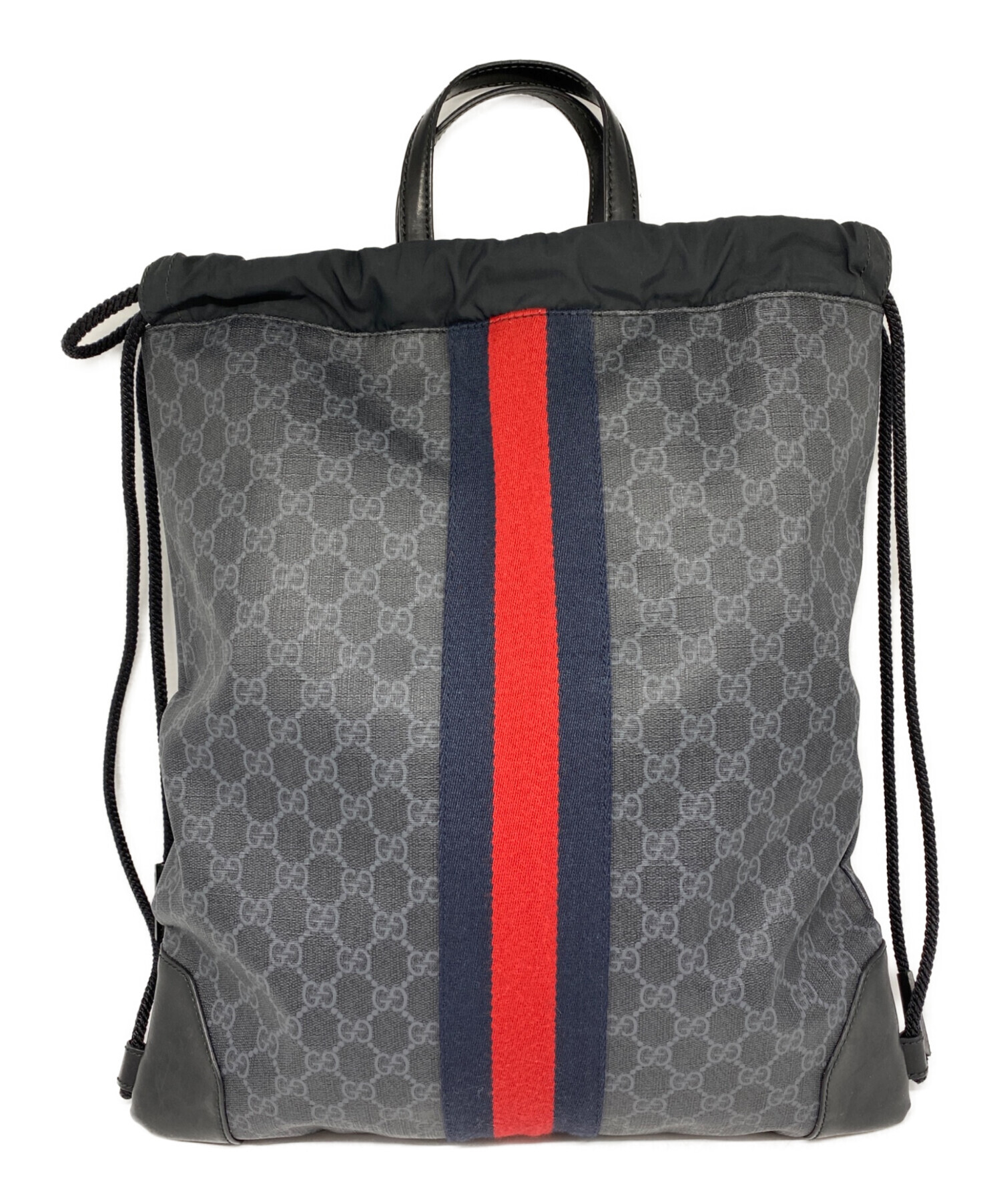 中古・古着通販】GUCCI (グッチ) GGスプリーム シェリーライン ドロー